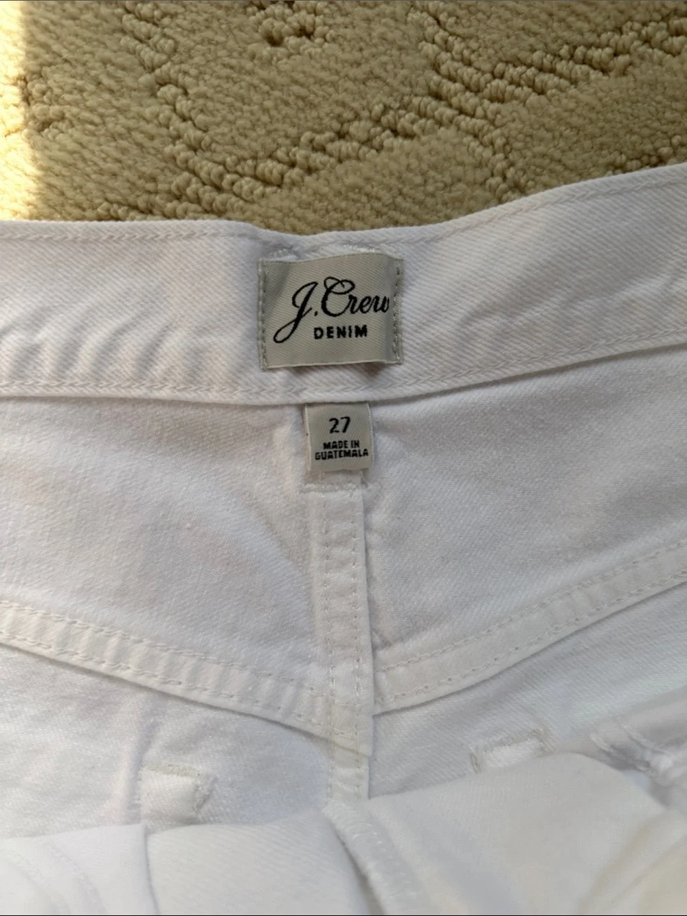 J. Crew classic white